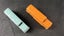 2 x Vintage FunHo Landliner Buses No . 56 - Blue & Orange - Lot W349 Carousel 2