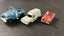 Vintage Fun Ho! Vehicle Trio – Police Van, Jeep, Fire Chief Land Rover- Lot W358 Carousel 1