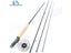 Maximumcatch Fly Rod And Reel Combo 8'4"/8'6'/9'/9'6'' 3/4/5/6/7/8WT Carbon Carousel 3