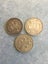 THREE VINTAGE TO ANTIQUE SILVER COINS USA AND BRITISH Carousel 1