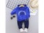 Toddler Cotton Tracksuit Autumn Baby Hooded Jacket Sets Children Boys Girls Carousel 6