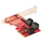 StarTech.com SATA PCIe Card - 6 Port PCIe SATA Expansion Card - 6Gbps - Low/Full Carousel 3