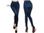 Fashion Slim Women Plus Size Faux Denim Jeans Leggings For Fitness Workout Long Carousel 6