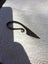 SOME TYPE OF ANTIQUE UNUSUAL HAND FORGED IRON KNIFE Carousel 3
