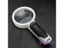 10 Times Lupa Magnifying Glass Loupe Third Hand Magnifier With Backlight LED Carousel 1