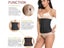 Corset Body Shaper Latex Waist Trainer Zipper Underbust Slim Tummy Waist Carousel 6