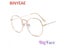 Gold Round Clear Glasses Eye Glasses Frame Women Men Glasses Transparent Round Carousel 4