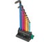 Wera 05133165001 950/9 Hex-Plus Multicolour 3 L-Key Set - Metric - BlackLaser Carousel 1