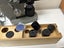 Vintage Olympus Microscope Carousel 8