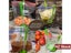 Kitchen Baggy Rack Food Storage Bag Holder Carousel 13