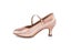 BD Dance Women Standard Shoes 138 ClASSIC Fresh Tan Satin High Heel Ladies Carousel 9