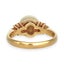 18K Gold Pearl and CZ Riing Size M. R # 205 Carousel 5
