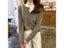 Women Sweater Cardigan Single Breasted Long Sleeve Elegant Vintage Jumper Solid Carousel 4