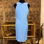 Chic Veronika Maine Draped Sleeveless Dress – Size 8 – Sky Blue Carousel 6