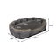 Pawz Electric Pet Heater Bed Heated Mat Cat Dog Heat Blanket Removable Cover Carousel 10