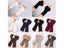 New Women Gloves Stylish Hand Warm Winter Half Finger Mitten Ladies Faux Woolen Carousel 7