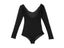 One Piece Leotard Mesh Chest Opened Top Long Sleeves Costume Accessories Women Carousel 5