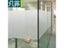 FANCY-FIX Frosted Window Film Bathroom Office Privacy Glass Sticker DIY Carousel 3