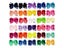 6 Inch 40 Colorful Kids Girls Big Ribbon Hair Bow Clips With Hairpins Carousel 4