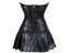 Sexy Women Gothic Faux Leather Lace Up Steampunk Corset Skirt Set S-6XL Carousel 5