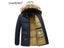 Men 2025 Winter New Windproof Fleece Warm Thick Jacket Parkas Coat Men Fashion Carousel 3