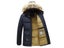 Men 2025 Winter New Windproof Fleece Warm Thick Jacket Parkas Coat Men Fashion Carousel 1