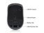 2.4GHz Wireless Mouse 6 Buttons Adjustable DPI USB Receiver For Computer PC Carousel 8