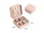 Travel Jewelry Case Boxes Portable Leather Jewelry Storage Carousel 3
