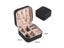 Travel Jewelry Case Boxes Portable Leather Jewelry Storage Carousel 5