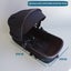 4 in 1 Baby Brightness Palms Travel System Black IN STOCK Carousel 10