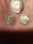 Three silver threepence and a silver sixpe ce Carousel 1