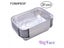 Pans Aluminum Foil Pan Disposable Tray Grill Drip Grease Trays Containers Tin Carousel 3