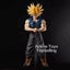 25cm/9.84in Anime Dragon Ball Z Figure Trunks Action Figures Pvc Statue Carousel 6
