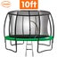 Kahuna 10Ft Trampoline Free Ladder Spring Mat Net Safety Pad Cover Round Enclosu Carousel 4