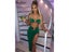 Hugcitar Sexy Strapless Crop Tube Top High Waist Slit Maxi Dress 2 Pcs Suits Carousel 5