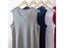 Men Tops Ice Silk Vest Outerwear Quick-Drying Mesh Hole Breathable Sleeveless T Carousel 3