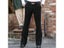 New Men Flared Boot Cut Business Casual Slim Black Suit Pants Carousel 8