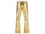 Fashion Mens Shiny Metallic Disco Bell Bottom Flared Long Pants Carousel 5