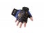 Skulls Rivet PU Leather Fingerless Gloves Men Women Fashion Hip Hop Women's Gym Carousel 5