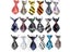 Boys Fashion Print Tie Kids' Cravat Small Neckwear Carousel 3