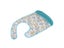 Women Men Large Adult Bib Reusable Washable Clothing Eating Mealtime Protector Carousel 4