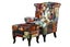 TNC Large Patchwork Wing Chair, 2199-55D Carousel 5