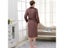 Men Women Luxury Winter Bathrobe Mens Silk Flannel Long Kimono Bath Robe Carousel 6