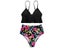 Maternity Two Piece Bikini Set V Neck Ruffle Pregnancy Monokini Swimsuit Carousel 1