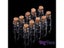 10PCS 0.5mL Mini Clear Cork Stopper Glass Bottles Vials Carousel 3