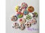 50Pcs 2 Holes Wood Buttons Craft Handmake Scrapbooking Sewing Clothing Carousel 3