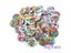 50Pcs 2 Holes Wood Buttons Craft Handmake Scrapbooking Sewing Clothing Carousel 8