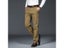 Mens Casual Cotton Cargo Pants Black Big Size 34-42 Carousel 7