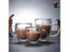 Double Coffee Mugs With The Handle Mugs Drinking Insulation Double Wall Glass Carousel 3