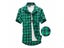 Red Black Plaid Short Sleeve Men's Shirts For Summer Fashion Carousel 5